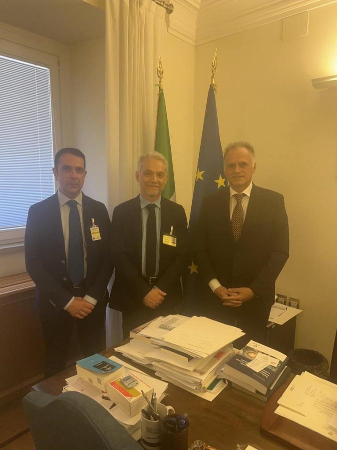 10/07/2024, Presidente della Commissione Finanze Sen. Massimo Garavaglia